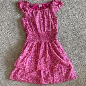Abercrombie Kids Pink Floral Patterned Dress